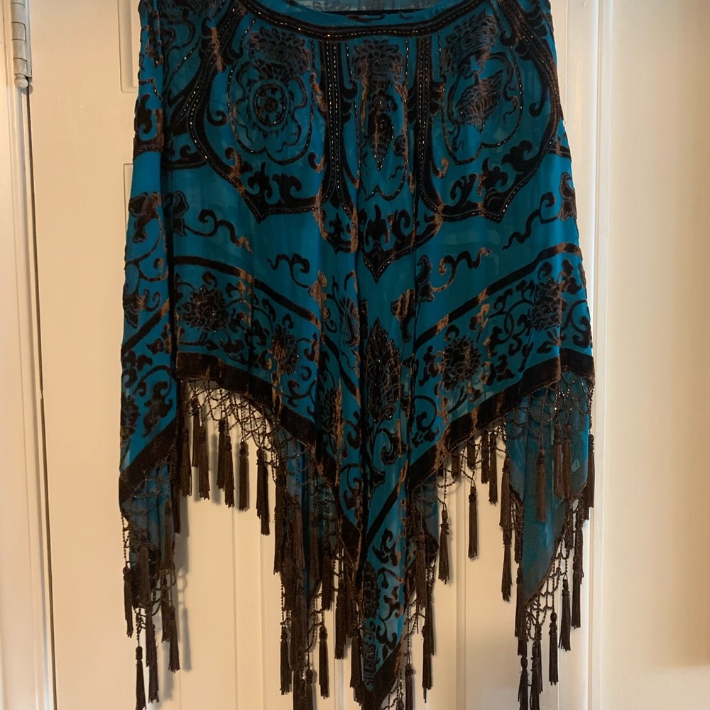 Vintage poncho style 0S